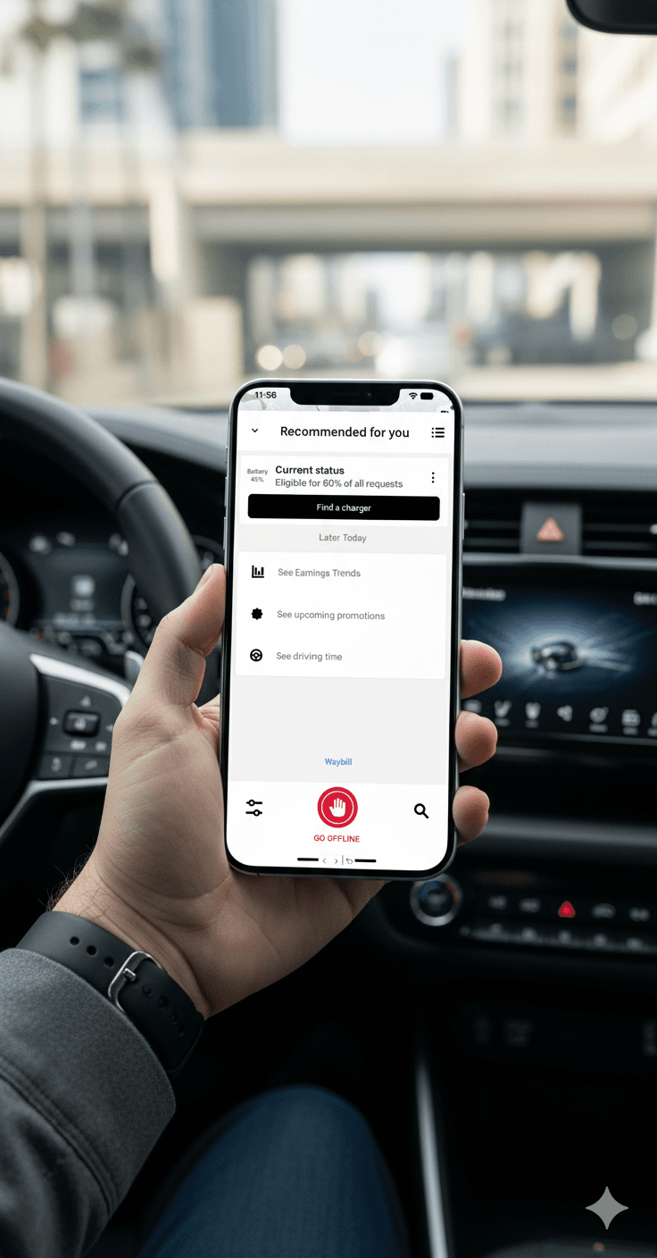 UberFlow: Streamlining EV Charging for Driver Productivity